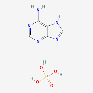 molecular formula C5H8N5O4P B1330050 Adenine phosphate CAS No. 52175-10-7