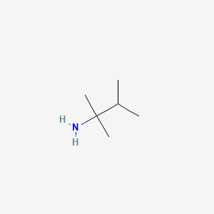 molecular formula C6H15N B1330071 2,3-Dimethylbutan-2-amine CAS No. 4358-75-2