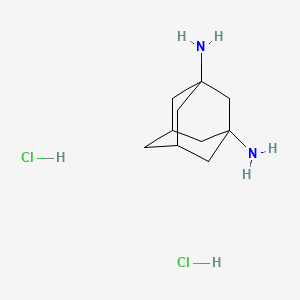 molecular formula C10H20Cl2N2 B1330083 Adamantane-1,3-diamine dihydrochloride CAS No. 26562-81-2