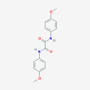 molecular formula C16H16N2O4 B133009 Ethanediamide, N,N'-bis(4-methoxyphenyl)- CAS No. 3299-63-6