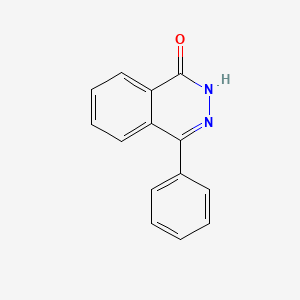 molecular formula C14H10N2O B1330090 4-Phenylphthalazin-1(2H)-one CAS No. 5004-45-5