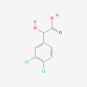 molecular formula C8H6Cl2O3 B1330102 2-(3,4-Dichlorophenyl)-2-hydroxyacetic acid CAS No. 56071-99-9