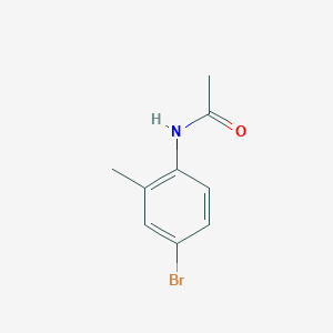 molecular formula C9H10BrNO B1330106 N-(4-Bromo-2-methylphenyl)acetamide CAS No. 24106-05-6