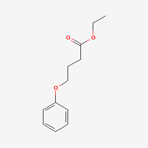 molecular formula C12H16O3 B1330108 Ethyl 4-phenoxybutanoate CAS No. 2364-59-2