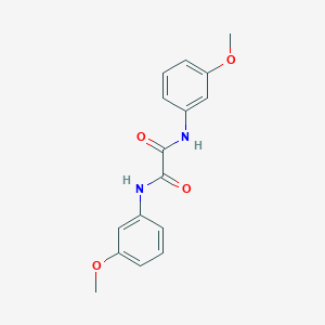 molecular formula C16H16N2O4 B133011 N,N'-bis(3-methoxyphenyl)oxamide CAS No. 60169-98-4