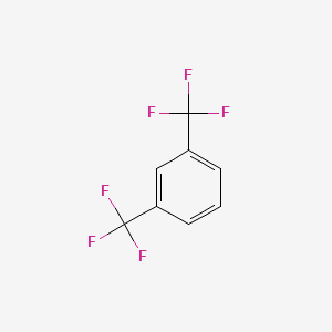 molecular formula C8H4F6 B1330116 1,3-Bis(trifluoromethyl)benzene CAS No. 402-31-3