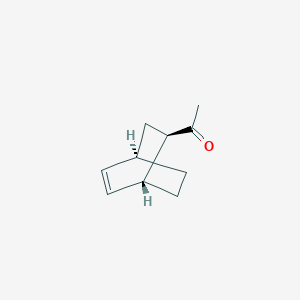 Ethanone, 1-bicyclo[2.2.2]oct-5-en-2-yl-, [1R-(1alpha,2beta,4alpha)]-(9CI)