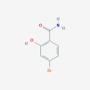 molecular formula C7H6BrNO2 B1330123 4-Bromo-2-hydroxybenzamide CAS No. 5428-40-0