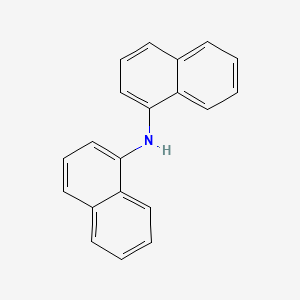 molecular formula C20H15N B1330125 1,1'-Dinaphthylamine CAS No. 737-89-3