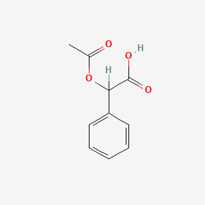 molecular formula C10H10O4 B1330127 O-acetyl mandelic acid CAS No. 5438-68-6