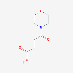 molecular formula C8H13NO4 B1330129 4-Morpholin-4-yl-4-oxo-butyric acid CAS No. 67900-19-0