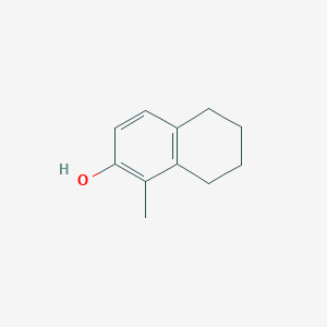 molecular formula C11H14O B1330142 1-Methyl-5,6,7,8-tetrahydronaphthalen-2-ol CAS No. 56771-15-4