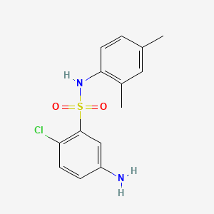 5-Amino-2-chloro-N-(2,4-dimethylphenyl)benzenesulphonamide