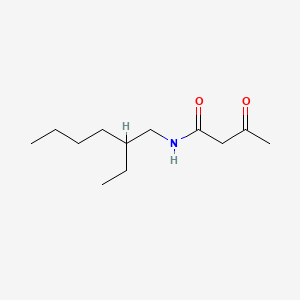 molecular formula C12H23NO2 B1330163 N-(2-Ethylhexyl)-3-oxobutyramide CAS No. 32837-36-8
