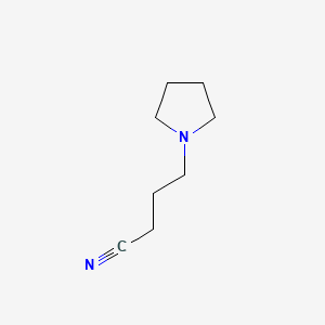 molecular formula C8H14N2 B1330169 1-Pyrrolidinebutanenitrile CAS No. 35543-25-0