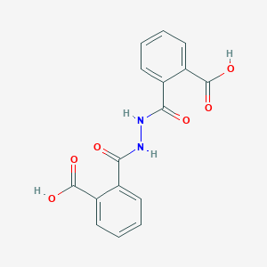 molecular formula C16H12N2O6 B133017 1,2-Bis(o-carboxybenzoyl)hydrazine CAS No. 4404-90-4