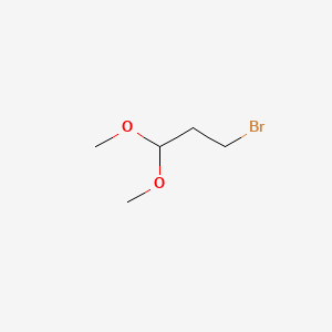 molecular formula C5H11BrO2 B1330170 3-Bromo-1,1-dimethoxypropane CAS No. 36255-44-4