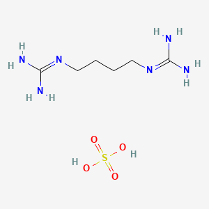 molecular formula C6H18N6O4S B1330173 Arcaine sulfate CAS No. 36587-93-6