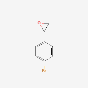 molecular formula C8H7BrO B1330174 2-(4-Bromophenyl)oxirane CAS No. 32017-76-8