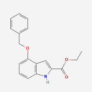 Ethyl 4-(benzyloxy)-1h-indole-2-carboxylate