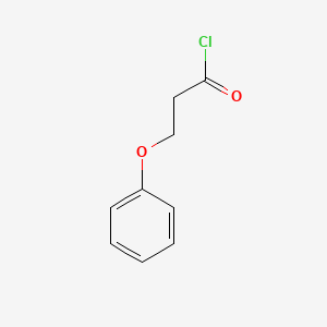 molecular formula C9H9ClO2 B1330181 3-phenoxypropanoyl chloride CAS No. 28317-96-6