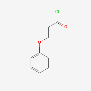 molecular formula C9H9ClO2 B1330181 3-Phenoxypropionyl chloride CAS No. 28317-96-6