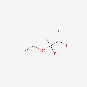 molecular formula C4H6F4O B1330193 Ethyl 1,1,2,2-tetrafluoroethyl ether CAS No. 512-51-6