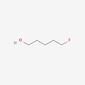 molecular formula C5H11FO B1330194 5-Fluoropentan-1-ol CAS No. 592-80-3