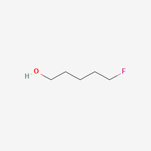 molecular formula C5H11FO B1330194 1-Pentanol, 5-fluoro- CAS No. 592-80-3