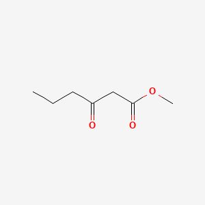 molecular formula C7H12O3 B1330201 Methyl 3-oxohexanoate CAS No. 30414-54-1