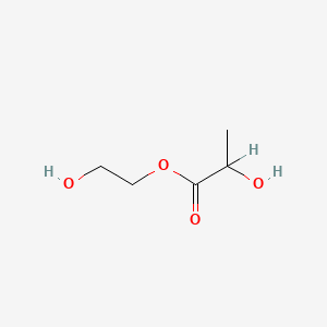 molecular formula C5H10O4 B1330207 2-Hydroxyethyl lactate CAS No. 29671-83-8