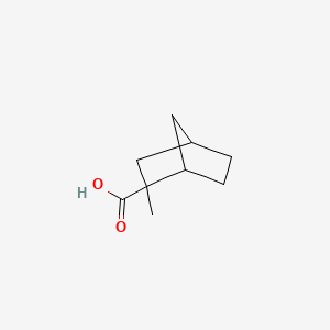 molecular formula C9H14O2 B1330208 2-Methylbicyclo[2.2.1]heptane-2-carboxylic acid CAS No. 32508-22-8