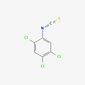 molecular formula C7H2Cl3NS B1330214 2,4,5-Trichlorophenyl isothiocyanate CAS No. 23165-46-0