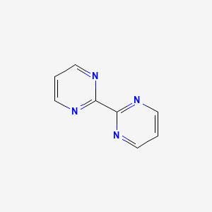 molecular formula C8H6N4 B1330215 2,2'-联吡啶 CAS No. 34671-83-5