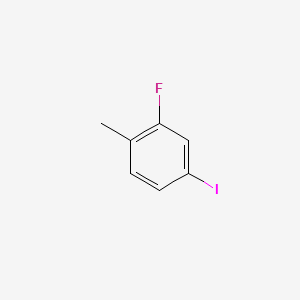 molecular formula C7H6FI B1330220 2-Fluoro-4-iodotoluene CAS No. 39998-81-7