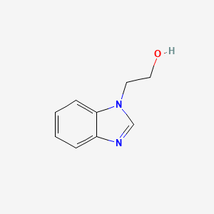 molecular formula C9H10N2O B1330224 1-(2-Hydroxyethyl)benzimidazole CAS No. 6340-03-0