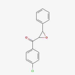 (4-Chlorophenyl)(3-phenyloxiran-2-yl)methanone