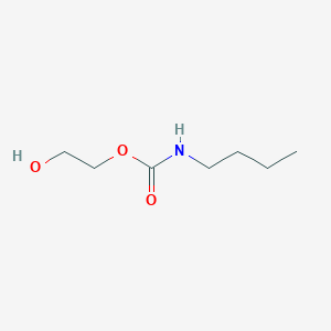 molecular formula C7H15NO3 B1330246 2-hydroxyethyl N-butylcarbamate CAS No. 13105-54-9