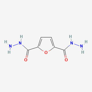 molecular formula C6H8N4O3 B1330247 Furan-2,5-dicarbohydrazide CAS No. 26095-97-6