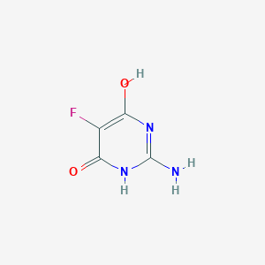 B1330256 2-Amino-5-fluoropyrimidine-4,6-diol CAS No. 669-96-5