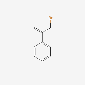 molecular formula C9H9B B1330259 (3-Bromoprop-1-en-2-yl)benzene CAS No. 3360-54-1
