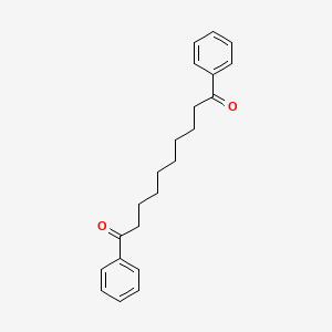 molecular formula C22H26O2 B1330262 1,10-Diphenyldecane-1,10-dione CAS No. 6268-61-7