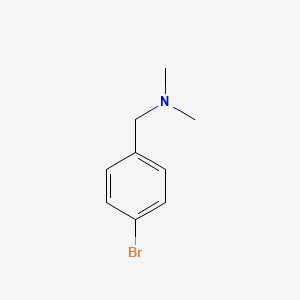 molecular formula C9H12BrN B1330265 (4-Bromobenzyl)dimethylamine CAS No. 6274-57-3