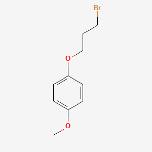 molecular formula C10H13BrO2 B1330267 1-(3-Bromopropoxy)-4-methoxybenzene CAS No. 6267-37-4