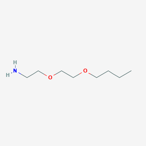 molecular formula C8H19NO2 B1330274 2-(2-Butoxyethoxy)ethanamine CAS No. 6338-53-0
