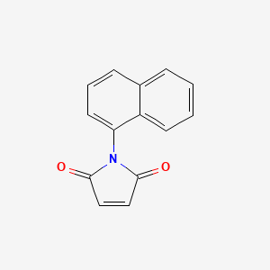 molecular formula C14H9NO2 B1330275 1-(naphthalen-1-yl)-1H-pyrrole-2,5-dione CAS No. 3369-39-9