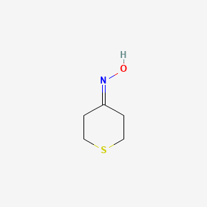 molecular formula C5H9NOS B1330277 Tetrahydrothiopyran-4-one oxime CAS No. 6309-59-7