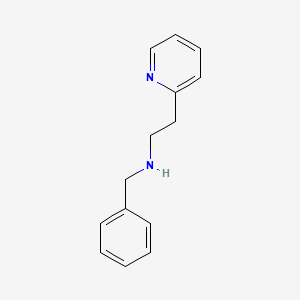 molecular formula C14H16N2 B1330280 n-苄基-2-(吡啶-2-基)乙胺 CAS No. 6312-25-0