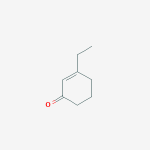 molecular formula C8H12O B1330283 3-乙基环己-2-烯-1-酮 CAS No. 17299-34-2