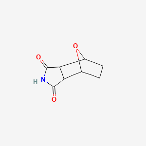 molecular formula C8H9NO3 B1330288 Hexahydro-1h-4,7-epoxyisoindole-1,3(2h)-dione CAS No. 18153-10-1